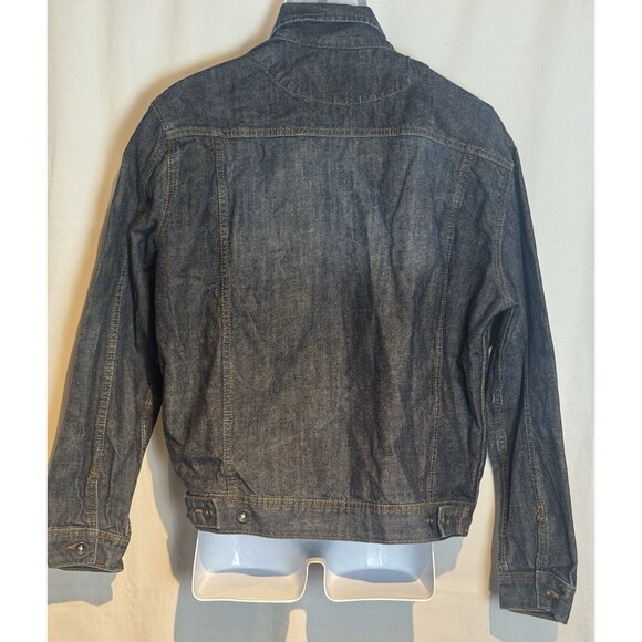 Vintage Men’s Rocawear Dark Wash Denim Jean Jacket Size 44/L Y2K Retro HipHop - Picture 5 of 5